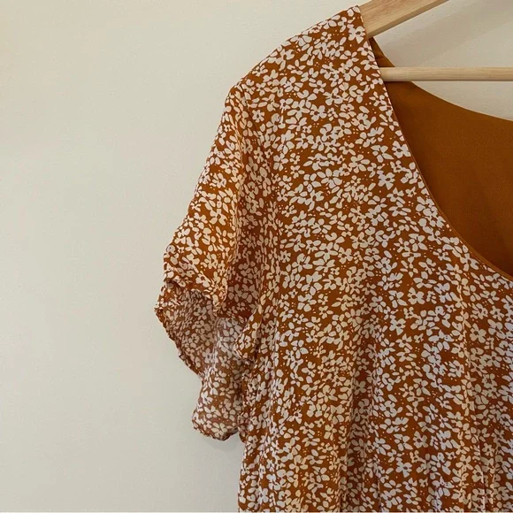 Floral mini dress - Picture 6 of 6